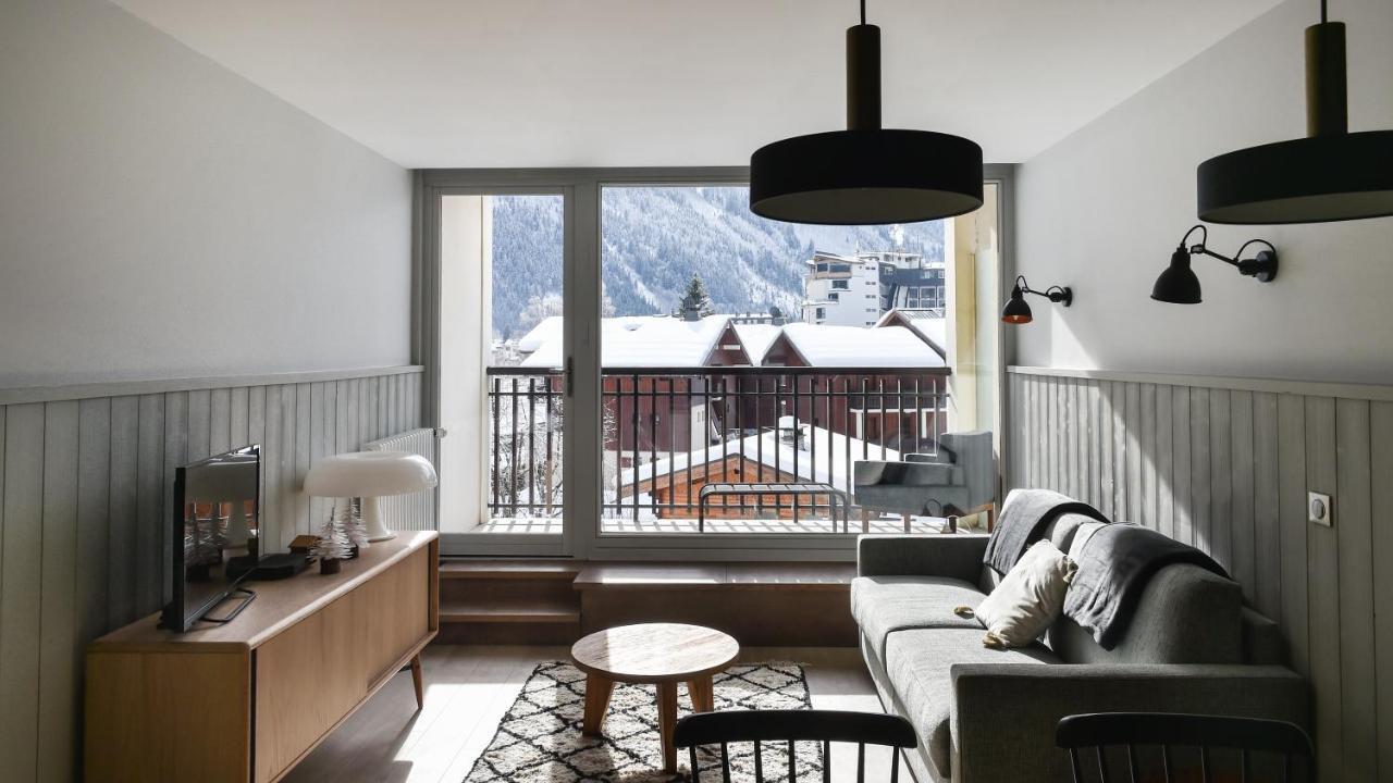 Appartement La Vallee Blanche Avec Parking Gratuit Chamonix Exterior photo